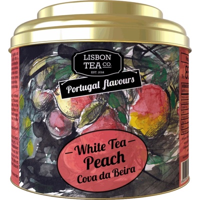 Lisbon Tea Biely čaj s broskyňou Cova da Beira 25 g