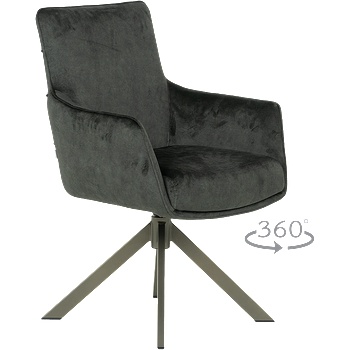 Carmen Трапезен стол valga 7 - масленозелен