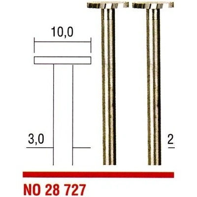 Proxxon Micromot Stopková fréza 10mm, 2 ks 28727 P