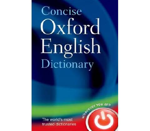 Concise Oxford English Dictionary