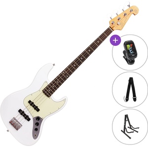 SX SJB62 Standard SET Olympic White Електрическа бас китара