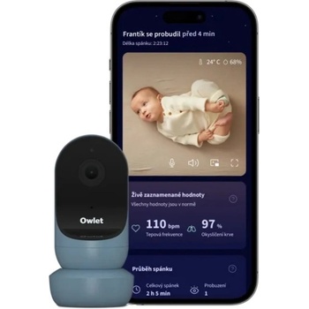 Owlet Камера Owlet - Cam 2, Bedtime Blue (BCREN67IM)