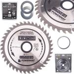 Powermat Диск за рязане на дърво 190mm 40T 30mm 41834 (PM0886)
