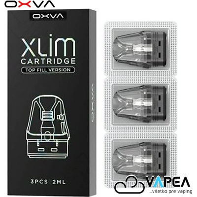 OXVA Xlim V3 Pod Top Fill cartridge 0,8ohm 2ml 3Pack