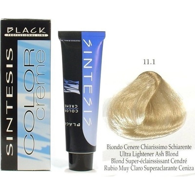 Black Sintesis Color Creme 11-1 veľmi svetlý popolavý blond 100 ml