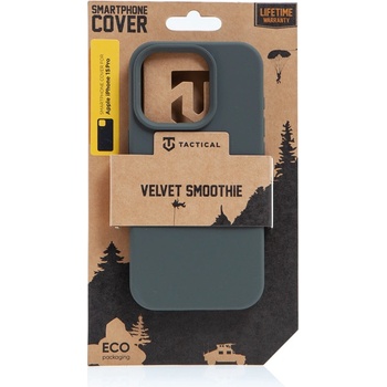 AppleMix TACTICAL Velvet Smoothie Apple iPhone 15 Pro khaki zelené