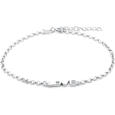 Rafity stříbrný náramek LOVE B0048-13