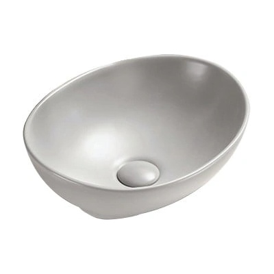 Mexen Elza мивка за плот 40 x 33 см, матово сив - 21014067 (21014067)