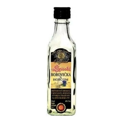 Spišská Borovička s Horcom Kosher 40% 0,05 l (holá láhev)