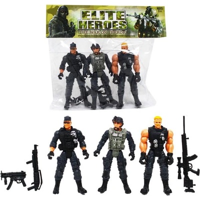 Екшън фигурки войници 3 бр серия 2