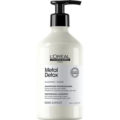 L'Oreal Professionnel Serie Expert Metal Detox krémový pročišťující šampon 500 ml