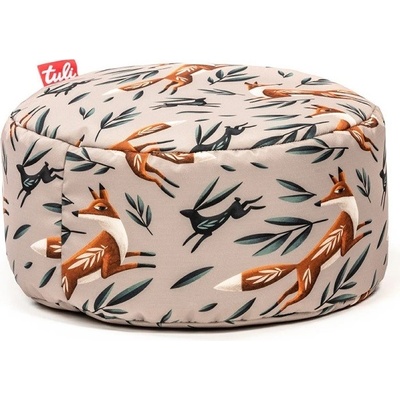 Tuli Puf nesnimatelný potah polyester vzor Forest
