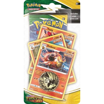 Pokémon TCG Evolving Skies Premium Checklane Blister Emboar