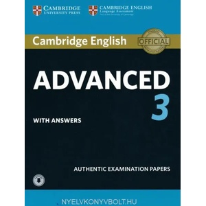 Cambridge English Advanced 3 Student's Book with Answers with Audio (ISBN: 9781108431224)