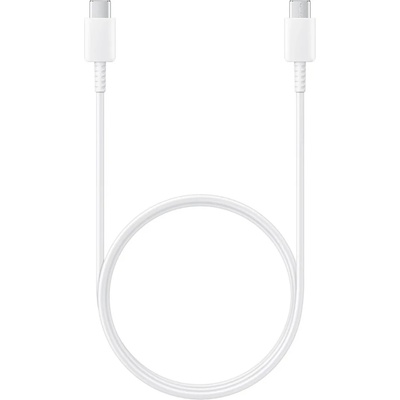 Samsung USB-C кабел за данни Samsung EP-DG980BWE USB-C/USB-C 3A 1м бял (на едро) (57983119296)