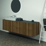 Ideal Standard Керамичен плот за мивка Ideal Standard Atelier Conca 200 см, светло сиво покритие (T4204DI)
