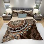  Спално бельо с индийски мотиви Mandala Brown