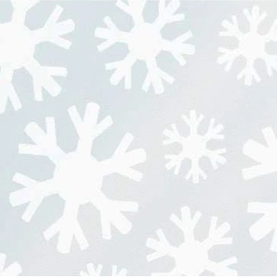 Statické fólie 45 cm x 15 m GEKKOFIX 12612 SNOWFLAKE statické tapety