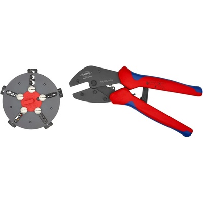 Kleště Knipex 97 33 02 250 mm lisovací zásobníkové KNIPEX MultiCrimp – Sleviste.cz