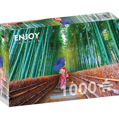ENJOY Asijská žena v bambusovém lese 1000 dielov