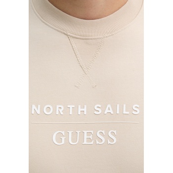 GUESS мъжки памучен суичър x North Sails (M6GQ26.K3490)