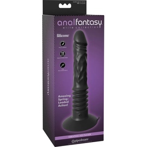 Pipedream - Analfantasy Ass Fucker - анален вибратор с акумулатор (черен)