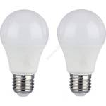V-TAC К-кт 2x LED Крушка A60 E27/9W/230V 3000/4000/6400K (VT2218)