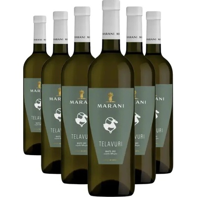 MARANI Marani TELAVURI biele suché víno 12% 6 x 0,75 l (holá lahev)