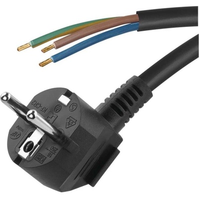 Emos Flexo šňůra PVC 3x1,5mm 3m černá S18323