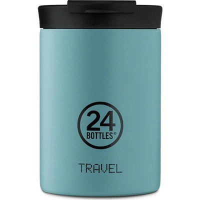 24Bottles nerezový termohrnek Travel Tumbler Powder Blue 350 ml