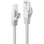 Lindy Пач кабел LINDY 48204, U/UTP, Cat. 6, 3m, бял (48204)
