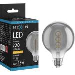 Mexen Vintis LED спирална крушка с нажежаема жичка E27, G95, 4W, Топло - 2200K, 220 lm, (L167-E27-0422-70)