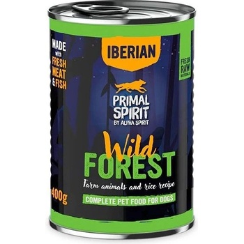 PRIMAL Spirit Dog Иберийска дива гора 400 г