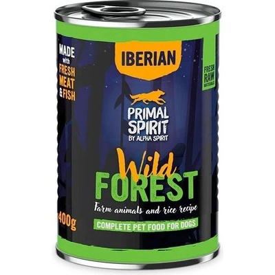 PRIMAL Spirit Dog Иберийска дива гора 400 г