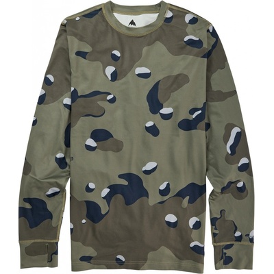 Burton Midweight Crew forest moss cookie camo