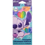 COOLPACK Цветни моливи COOLPACK Lilo and Stitch триъгълни 12 пастелни в кутия R92047PTR (R92047PTR)