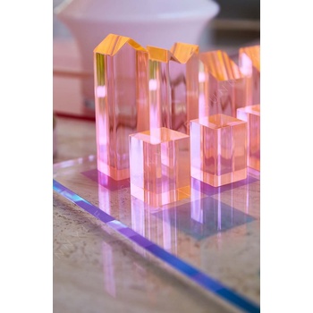 SunnyLife Шах и дама SunnyLife Lucite Aurora (S35LCHCK)