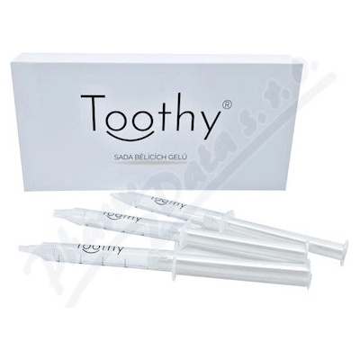 Toothy Sada bieliacich gélov Gel Kit 3 ks