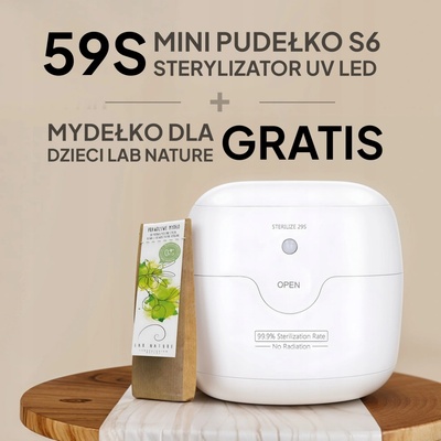 59S UV C Mini sterilizátor S6 růžová – Zboží Dáma