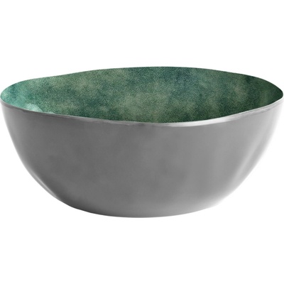 Brunner Bowl Miska sivá zelená 15 x 18 cm