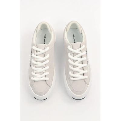 Karl Lagerfeld Велурени кецове Karl Lagerfeld SKATE LO LACE (KL50722.5LL)