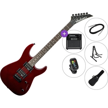 Jackson JS12 Dinky AH SET 2 Metallic Red Електрическа китара