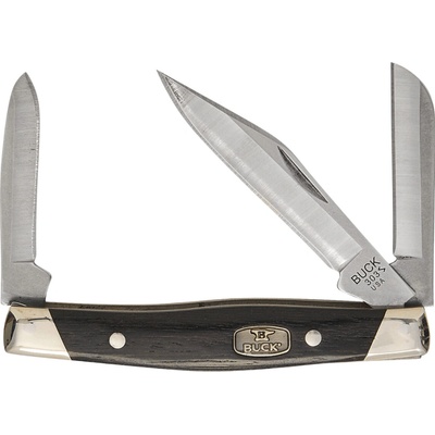 Buck Cadet Ebony Wood 420HC BU-0303BRS2-B