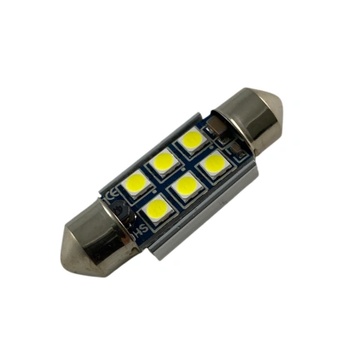 Лед крушка за плафон с 6 SMD диода 36мм - Canbus
