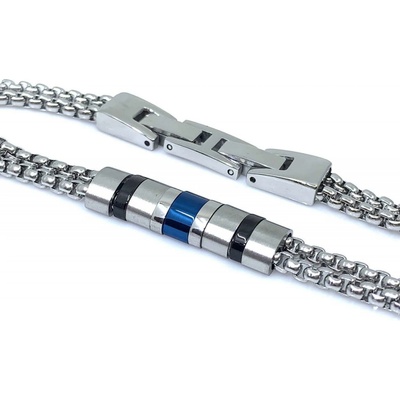 Jan Kos jewellery náramek z chirurgické oceli 12118359