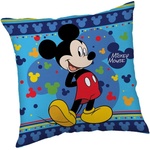 Jerry Fabrics Детска възглавница от флийс 40x40 cm Mickey "Blue" - Jerry Fabrics (23CS355)