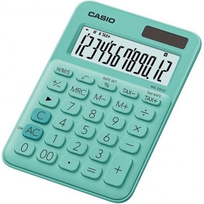 CASIO MS-20UC zelená - Objednaj 1 ks a dostaneš darček 1 ks Batéria MAXELL zinkovo-mangánová AA (R6), 4 ks ( Platí do 30.9.2025)