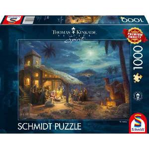 Schmidt Spiele Пъзел Schmidt от 1000 части - Рождество (59676)