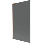 Mexen Next L параван за вана с едно крило 100 x 150 cm, графит, розово злато - 895-100-000-03-40-60 (895-100-000-03-40-60)
