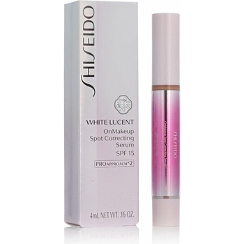 Shiseido White Lucent OnMakeup Spot Correcting Serum SPF15 Medium 4 ml